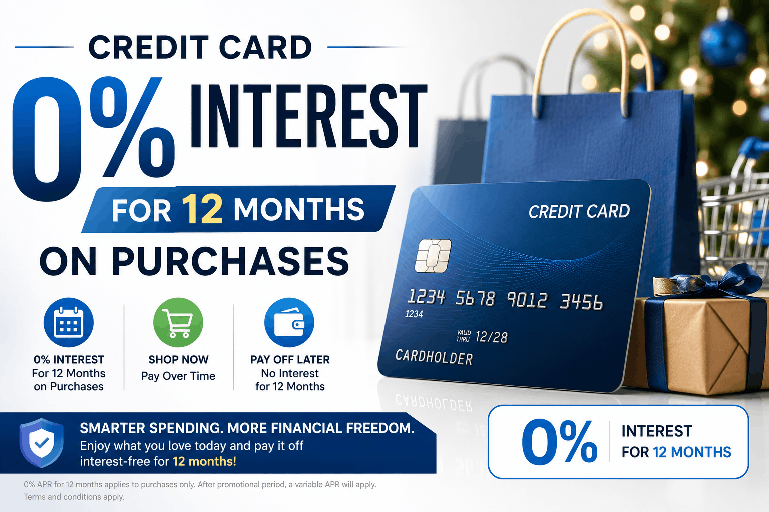 Credit Card 0 Interest for 12 Months on Purchases: What You Need to Know Before You Appl